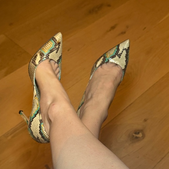 Le Silla Python print leather pumps. IT size 37 - Picture 3 of 6
